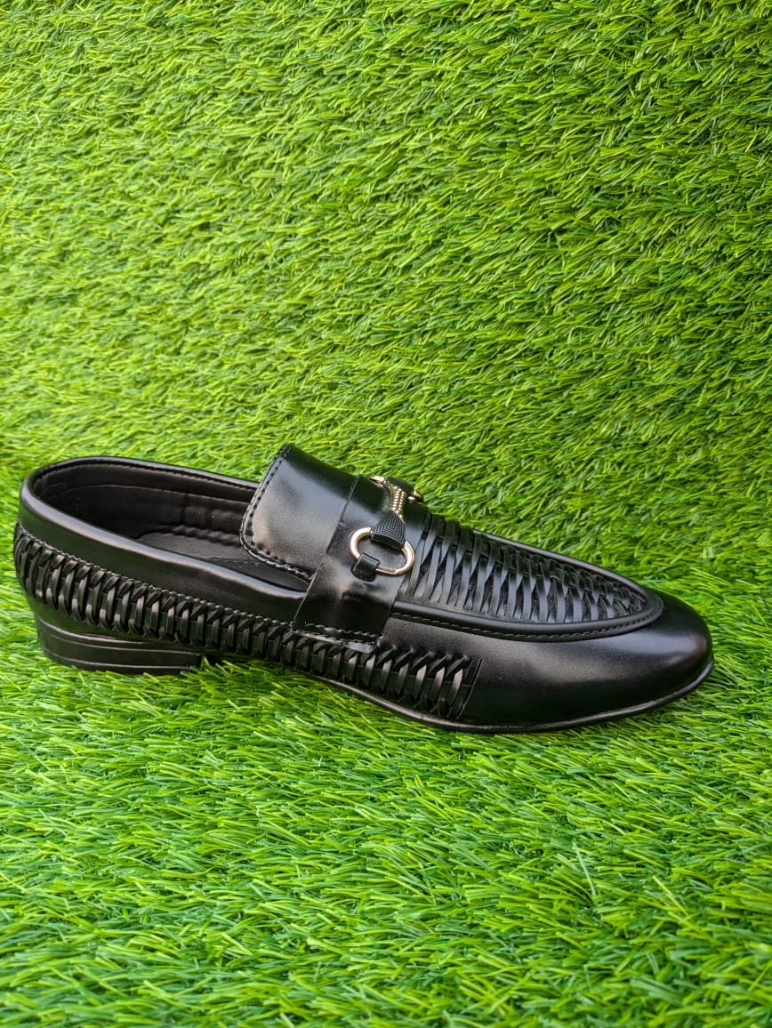 Royal Weave Buckle Loafer